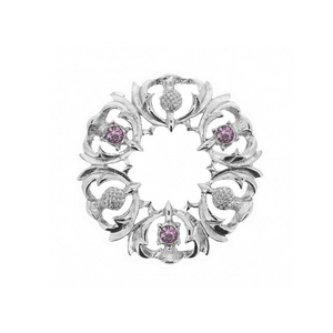 Machair Brooch with Amethysts | The Scottish Company | Toronto
