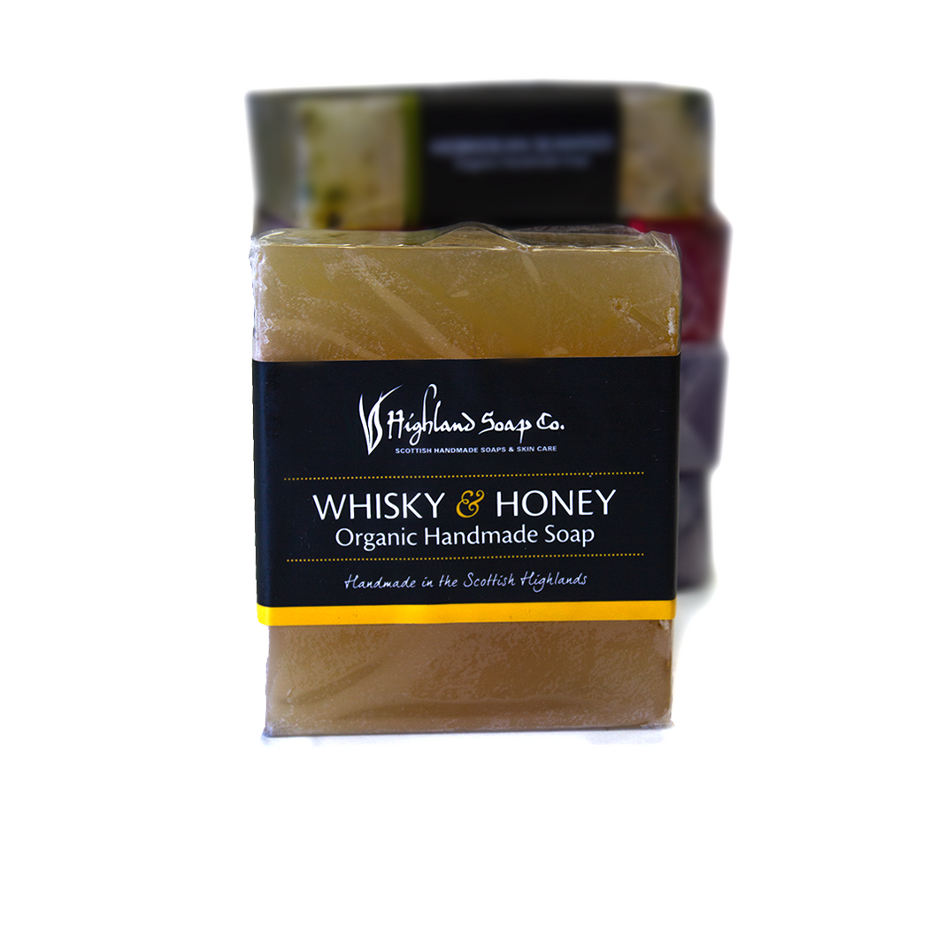The Highland Soap Company handcrafted organic Whisky & Honey Soap | The Scottish Company | Toronto