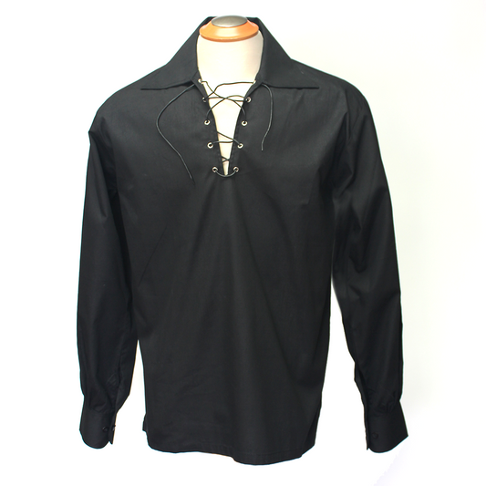 Ghillie Shirt - Black | The Scottish Company