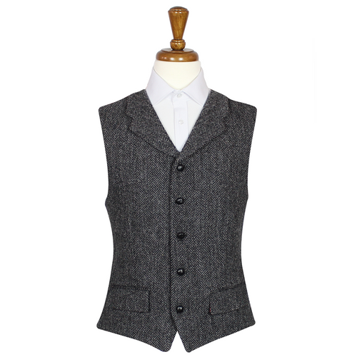 Bucktrout Angus Harris Tweed Vest | The Scottish Company
