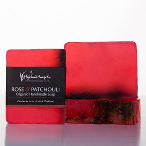 The Highland Soap Company Rose & Patchouli Organic Soap | The Scottish Company | Toronto