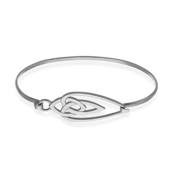 Ortak Celtic sterling silver bangle | The Scottish Company