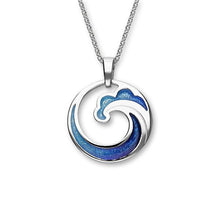 Ortak silver & enamel coastal pendant | The Scottish Company