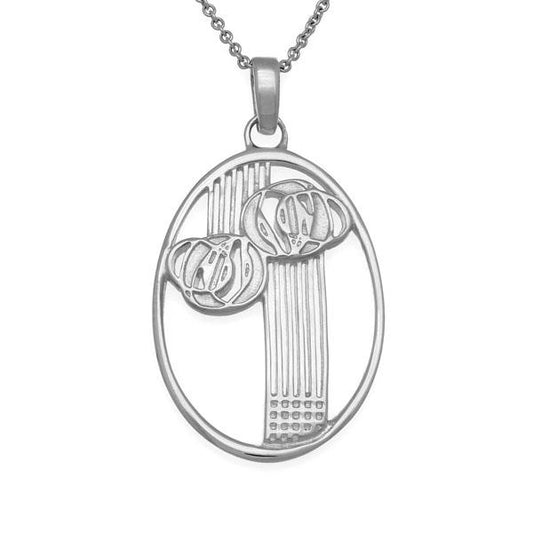 Ortak | Charles Rennie Macintosh Silver Pendant