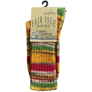 Grange Craft | Fair Isle Socks