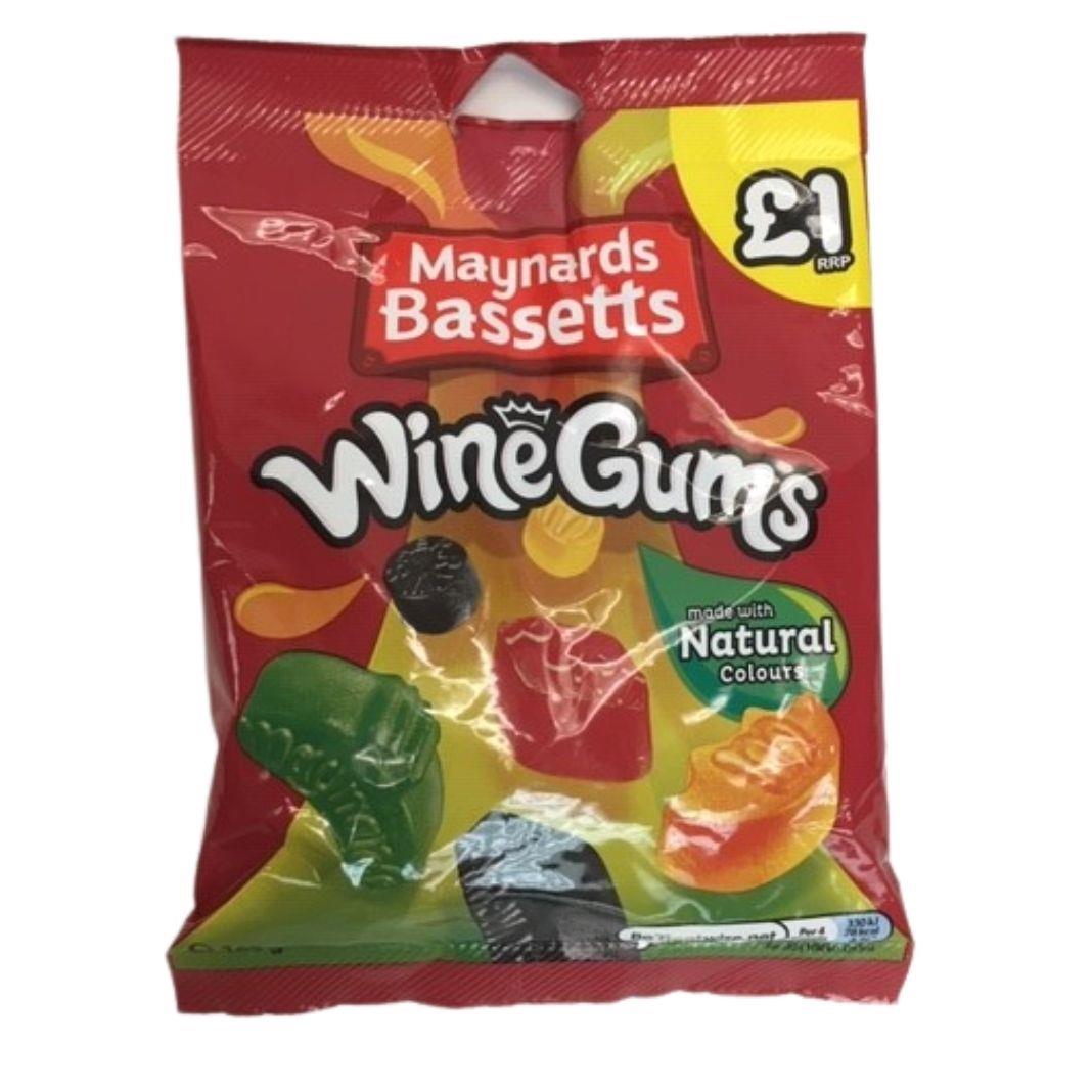 Maynards Bassetts wine gums 165g | The Scottish Company