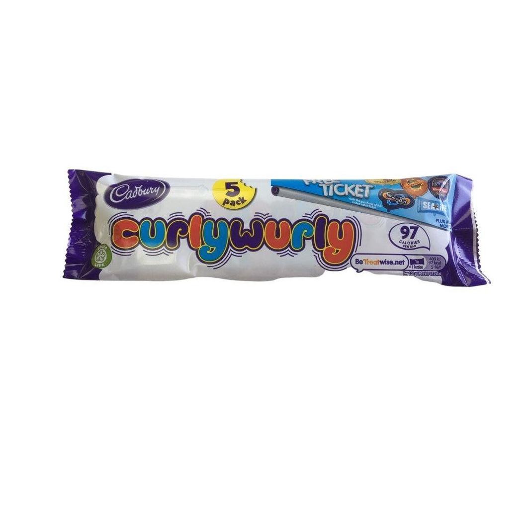 Cadbury Curly Wurly 5 pack | The Scottish Company