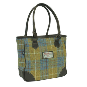 Bucktrout Shire Yellow Harris Tweed Handbag | The Scottish Company