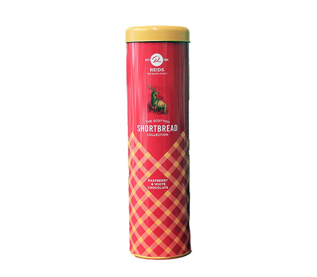 Reids | Shortbread Collection Raspberry & White Chocolate 300g