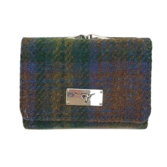 Harris Tweed | Women's Unst Wallet - Skye Tartan