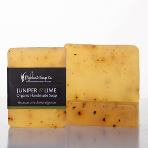 The Highland Soap Company Juniper & Lime organic soap | The Scottish Company