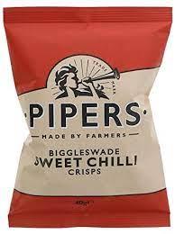 PIPERS SWEET CHILLI CRISPS THE SCOTTISH COMPANY 