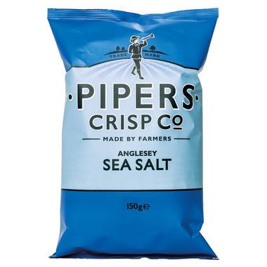 Pipers Sea Salt Crisps 150 G The Scottish Company