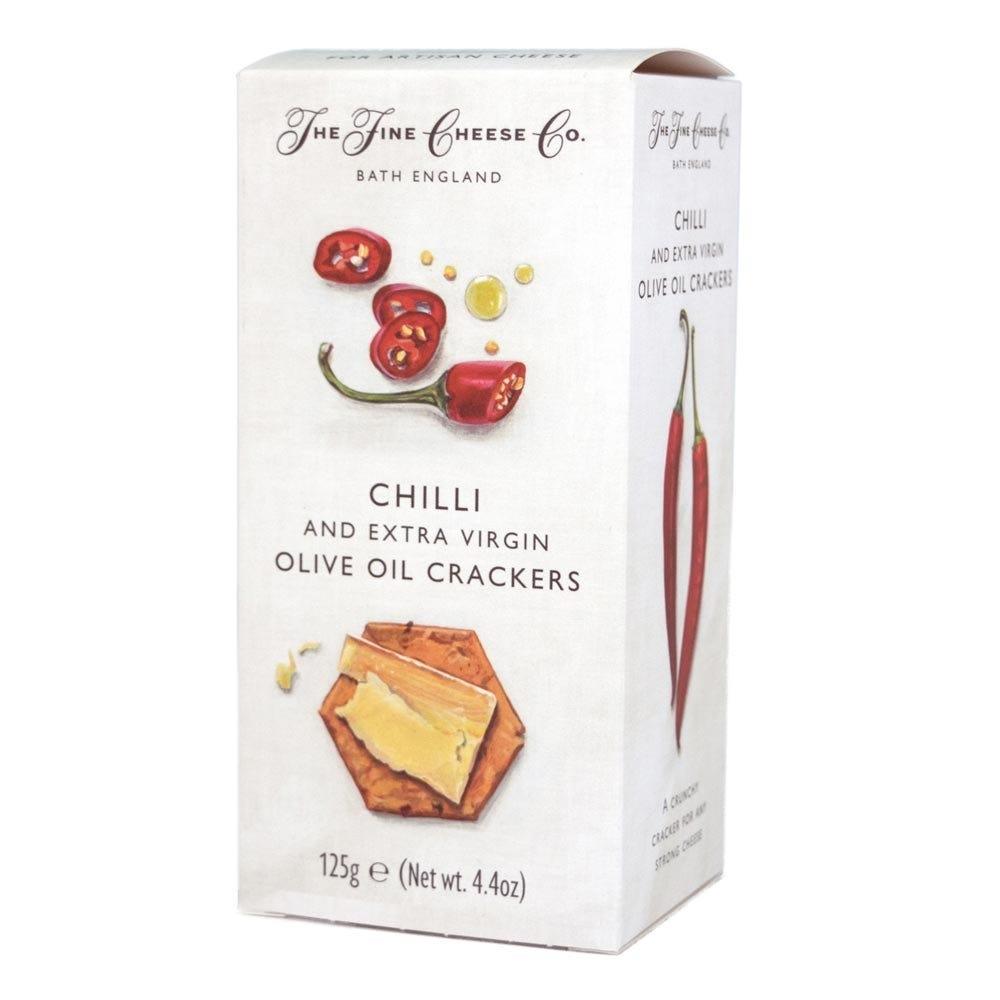 Fine Cheese Co Chilli & Extra Vergin Olive Oil Crackers