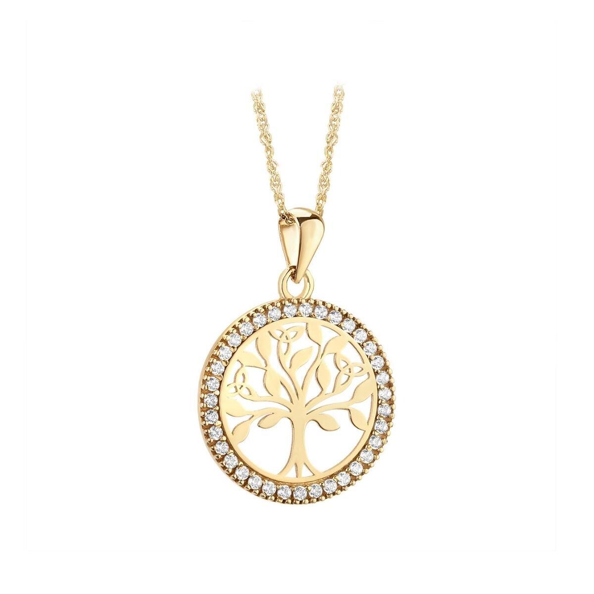 Solvar 10k gold Tree of Life Pendant | The Scottish Company